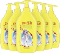 Zwitsal Frozen Zeepvrij Anti-Klit Babyshampoo - 6 x 400 ml - Voordeelverpakking