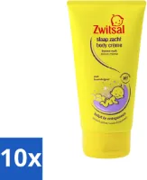 Zwitsal - Lavendel - Bodycrème - Kalmerend - Voor de Gevoelige Huid - 150 ml - Bulkverpakking - 10 stuks