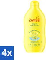 Zwitsal - Babyverzorging - Zeepvrij Schuimbad - Voor de Gevoelige Babyhuid - 400 ml - Voordeelverpakking - 4 stuks
