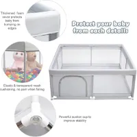 baby grondbox -Babybox, speelplaats, groot activiteitencentrum met antislip