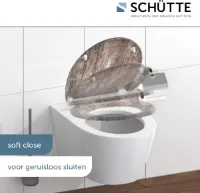 closing mechanism I High quality - toiletdeksel met snelsluiting voor eenvoudige reiniging, Duroplast wc-deksel