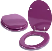 closing mechanism I High quality - toiletdeksel met snelsluiting voor eenvoudige reiniging, Duroplast wc-deksel