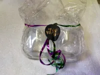 glazen | zwangerschap aankondiging | papa in spe | mama in spe | handgemaakt | uniek cadeau