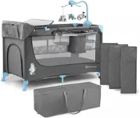 travel bed / inklapbaar campingbedje / Dream’n Play, campingbedje -babybedje - Functioneel en Veilig