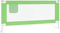 vidaXL Bedhekje peuter 190x25 cm stof groen